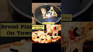 Bread pizza on Tawa #viral #easytocook #trending #easyrecipe #shots #lunchboxrecipe