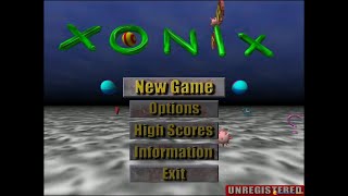 AirXonix gameplay (PC Game, 2001)