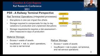 Development of Railway Terminals Within the Context of Precision Scheduled Railroading Principles