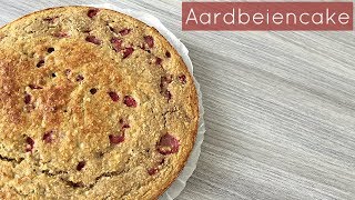 Voedzame aardbeiencake | Carin Pool Voedingsbureau