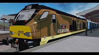 *Admin Train* Class 68 in CAMO livery in GCR