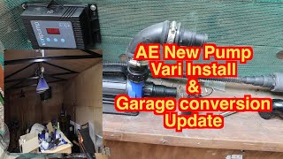 EA New Pond Pump Vari Install & Garage Conversion Update