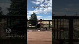 Pistol squat progression tutorial #calisthenics #calisthenicstraining #bodyweightexercise