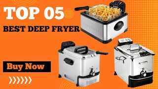 Top 5 Best Deep Fryer for The Home in 2025 | Best Deep Fryer | Best Deep Fryer with Oil Filtration