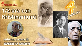 1 2 ora con Krishnamurti rubrica a cura di ROBERTO ROMITI 4 APPUNTAMENTO online video cutter com