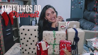 TENTEI FAZER EMBRULHOS DO PINTEREST (vlogmas 10) | Vera Saraiva