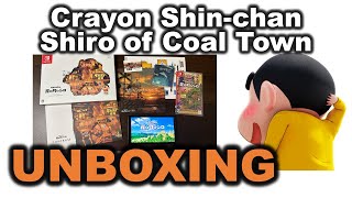 【Japan Exclusive】Unboxing Crayon Shin-chan Shiro of Coal Town Collector's Edition