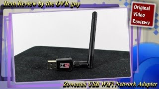 Zoweetek USB WiFi Network Adapter Review 📶