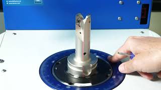 ISCAR Milling cutters with HSK adaptation and M6 fine-balancing screws