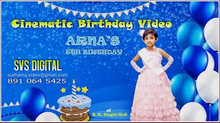 2024 Best birthday video teaser