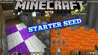 Best STARTER SEED FOR Minecraft | Minecraft STARTER SEED