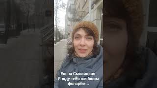 Елена Смолицкая -- стихотворение "Я жду тебя озябшим фонарём..."