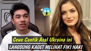 Valen Gadis Cantik Ukraina Langsung Kaget Melihat Fiki Naki di Ome tv - Fiki Naki terbaru Hari ini