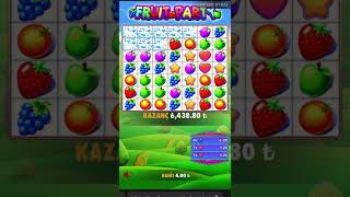 FRUİT PARTY - ARA ÖDEME YÜKSEK KAZANÇ BİG WİN #slot