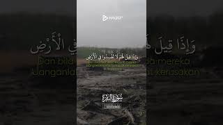 Murottal Merdu || Surat Al Baqarah 10-12 || Ustadz Ro'fa El Hamiem #shorts