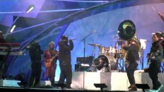 The Roots play 'Thought @ Work' in Whistler at the 2010 Vancouver Olympics Winter Games