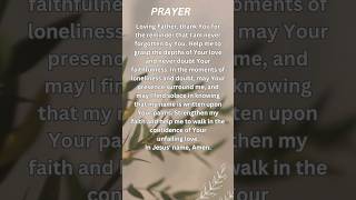 PRAYER!#morningprayer #prayerfortoday #praisethelord #prayerworks #jesus #shorts