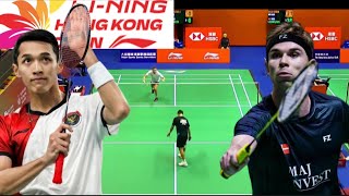 Jonatan Christie (INA) VS Rasmus Gemke (DEN) | Round Of 16 Badminton Hongkong Open 2024