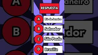 ¿Cuál es la ciudad más grande de Brasil? #culturageneral #quizculturageneral #adivinalanacionalidad