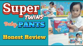 SUPERTWINS BABYPANTS DIAPER REVIEW | AFFORDABLE DIAPER | HONEST REVIEW | #marlenegabriel