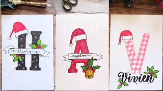 Top 3 Festive Christmas Name Designs to Try This Season 🎄 | NhuanDaoCalligraphy