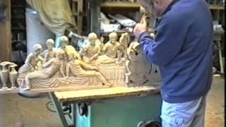 Woodcarving "The last supper"