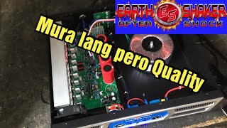 Quality Tested na Power amp! | Earthshaker Tremor 400 watts!