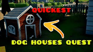 QUICK Destory Dog Houses Location - WEEK 2 EPIC QUEST