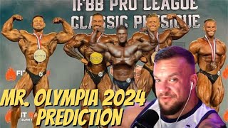 Wo stehen Urs & Wesley? Mr. Olympia Prediction 2024