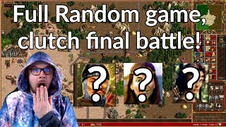 Full Random Game with a Clutch Final Battle! || Heroes 3 Gameplay || Jebus Cross | Alex_The_Magician