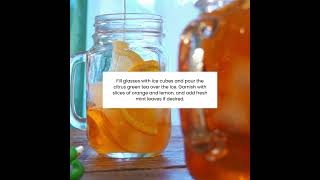 Citrus Iced Green Tea Recipe