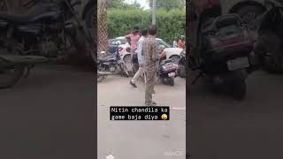 NITIN CHANDILA VS KAMAL TANWAR LIVE FIGHT IN PUBLIC!! NITIN CHANDILA FIGHT WITH KAMAL TANWAR!