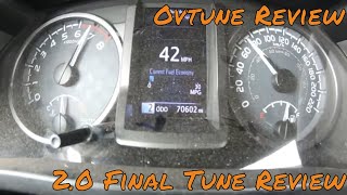 Ovtune 1 Year Review & 2.0 Final Tune Review - 3rd Gen 2017 Toyota Tacoma Trd-Offroad