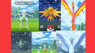 MEWTWO,latios,latias,zapdos,moltress,articuno return to raids