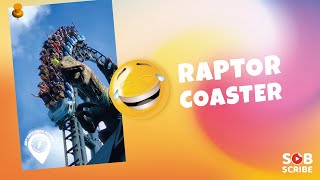 😅 Raptor Coaster | Roller Coaster | Theme Park Enthusiast 🔥 ADVENTURES FEVER #shorts