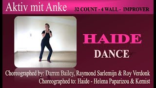 Haide - Darren Bailey, Raymond Sarlemijn & Roy Verdonk - dance by Anke