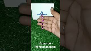 bracelet making at home for girls #dmorder #anishaanandhi  #braceletsales #trendingmodel #bracelet