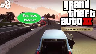 HE FELL OFF THE BRIDGE ON ITS OWN┃GTA III Definitive Edition Gameplay - Part 8