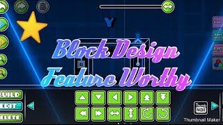 Block Design Tutorial #3 | New Skill!!! | Feature Worthy | YahyaGDMaster | Geometry Dash 2.11