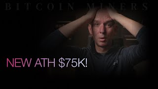 Bitcoin New ATH $75k, Miners Are Going Rocket! Cipher, Hive, & Terawulf Update! Q&A!