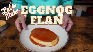 Your next favorite dessert?? Eggnog Flan