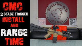 AR Pistol Game Changer Part 3 | CMC 2 Stage Drop-in Trigger and Range Time