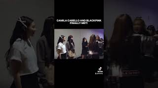 CAMILA CABELLO AND BLACKPINK, THEY FINALLY MET! #blackpink #jisoo #jennie #rosé #lisa #camilacabello