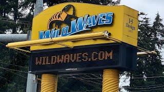 All Rides of Klondike Gold Rusher in Wild Waves Theme and Water Park in Federal Way, WA USA 🇺🇸