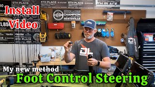 **BEST** Way To Install Foot Control Steering