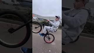 Learning MAD Wheelie Combos On Mafia Medusa 🔥 (risky 😱) #wheelie #bikelife #bikes #bmx #fypシ゚viral