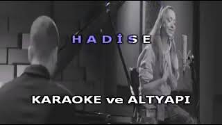 Hadise - Sıfır tolerans karaoke