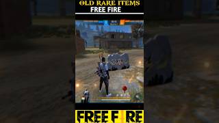 OMG! 😯 OLD RARE ITEMS 😱? In Free Fire #trending #freefire#youtube