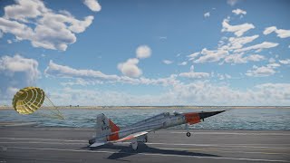 I Landed F-5A On The Aircraft Carrier In War Thunder #shorts