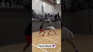 4 star guard Tarris Bouie put in work with legendary NBA trainer Chris Brickley 😈